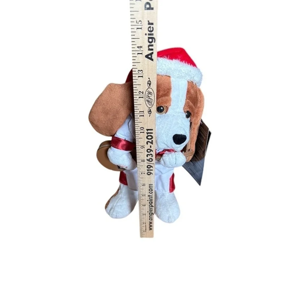 Sad‎ Sam Dan Dee Animated Musical Plush Hound Dog Santa 12
